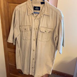 Redhead size large casual short sleeve shirt